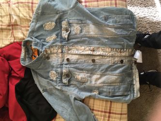 Rolling paper jean jacket