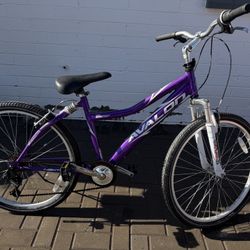 Purple Avalon bike 
