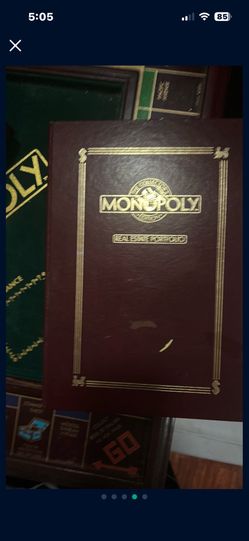 Monopoly Collectors Edition Mint 1991