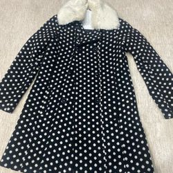 Women's XL Winter coat With Faux Fur Collar 