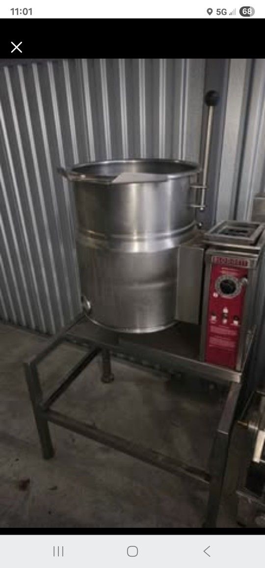 Blodgett 20 Gallon Table top included Tilted Gas Kettle Steam Jacketed.Price Negotiable
