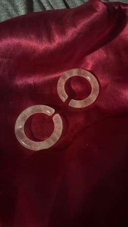 Real rose, quartz, bracelets, or plugs for ears