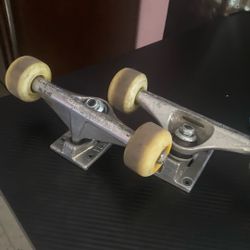 Skateboarding Trucks With Wheels