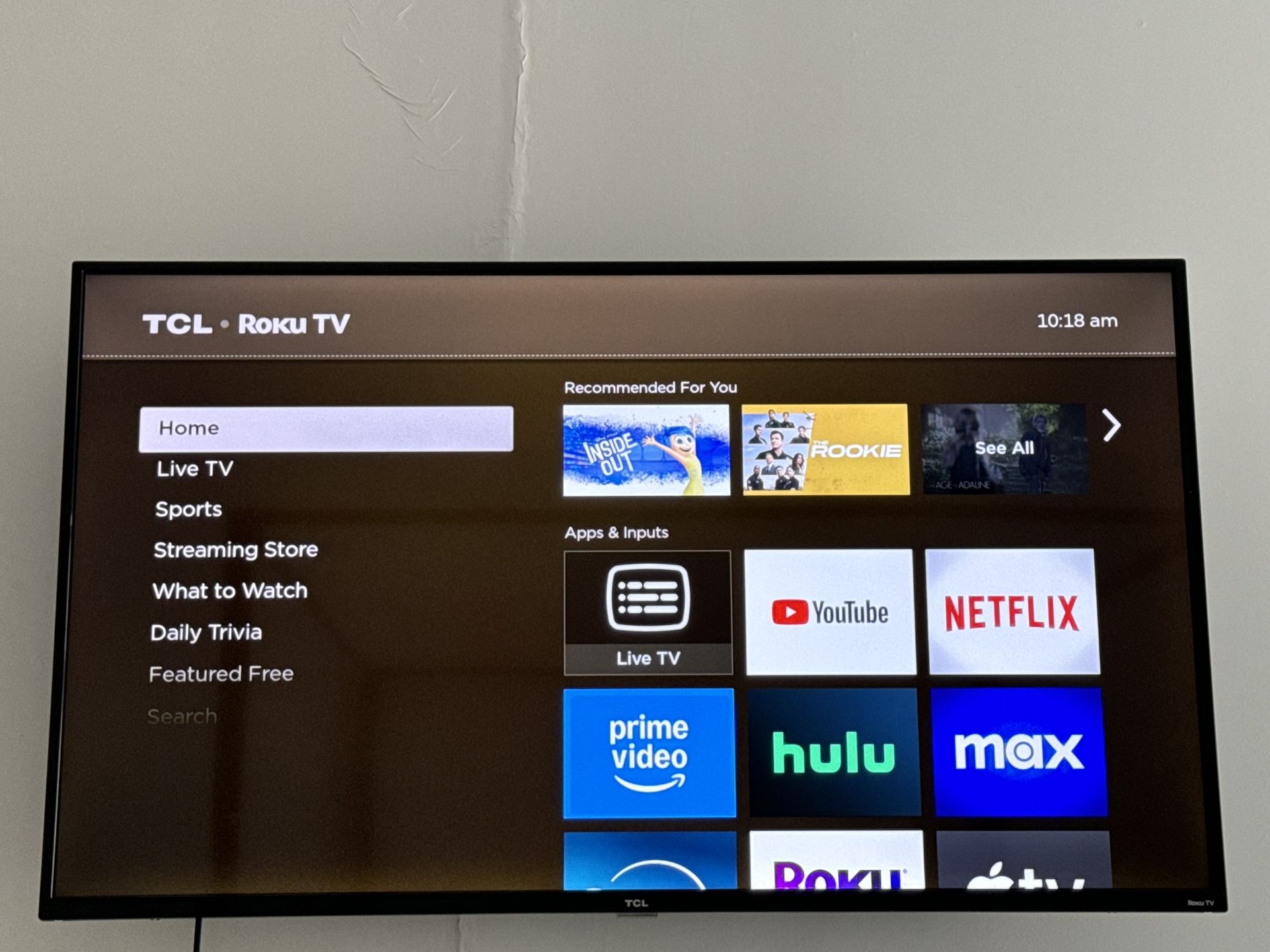 TCL 55" CLASS 4-SERIES 4K UHD HDR ROKU SMART TV