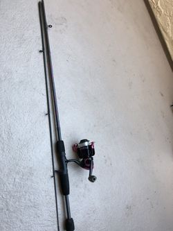 Shakespeare lady fish breast cancer awareness fishing pole for Sale in  Fallbrook, CA - OfferUp