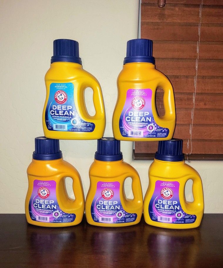 Arm and Hammer laundry Detergent Bundle- all for $20
