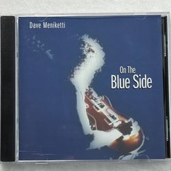 Dave Meniketti – On The Blue Side CD 1999 Blue Moon Music Blues Rock Guitar