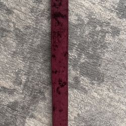 Velvet Burgundy Brand New Belt 