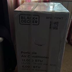 Black And Decker Portable AC Unit 12,000 BTU