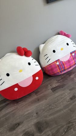 Hello Kitty large plushies