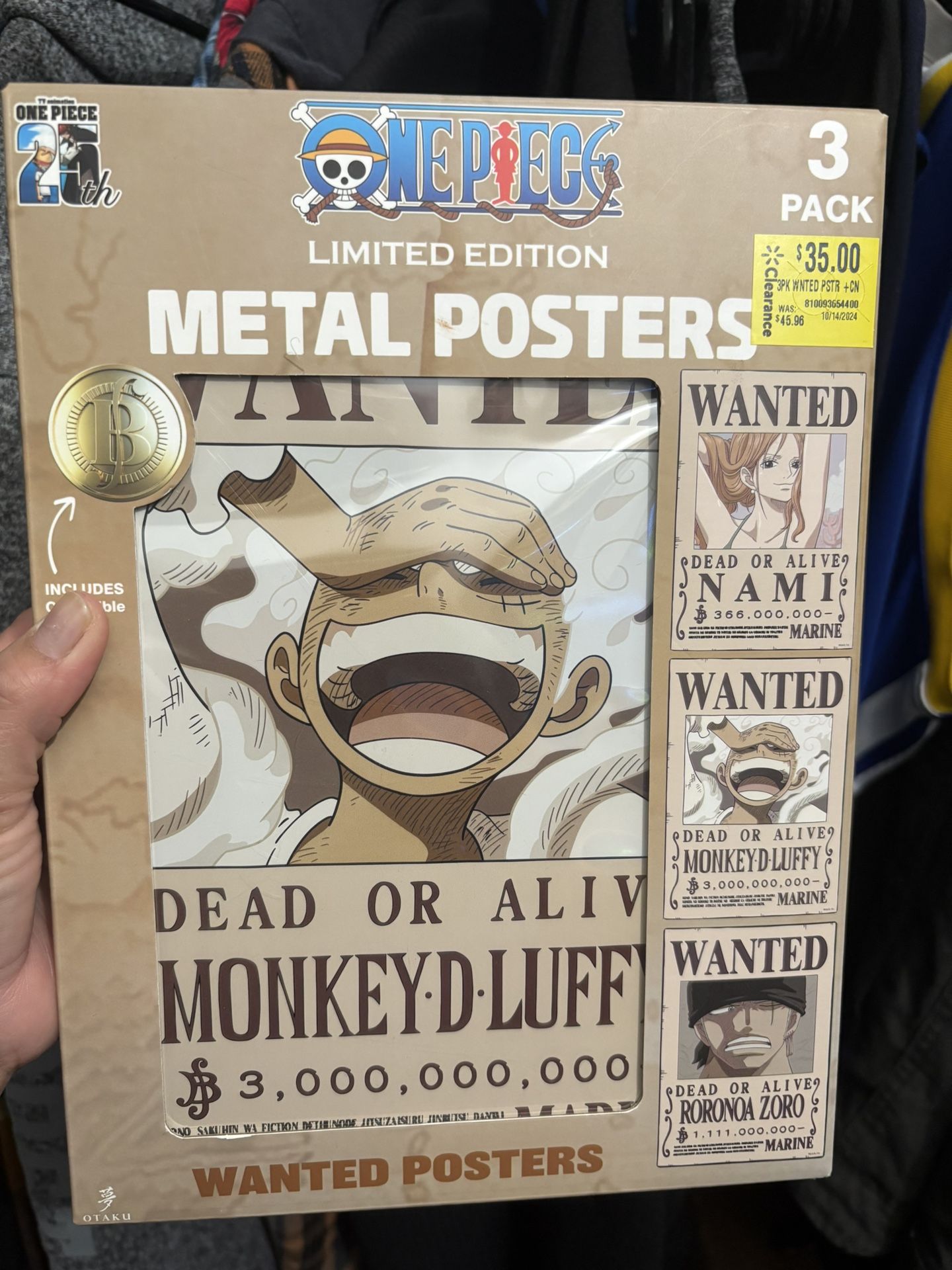 One Piece Metal Plates