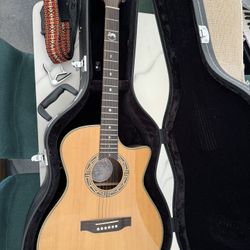 Luna Electric-Acoustic Guitar 