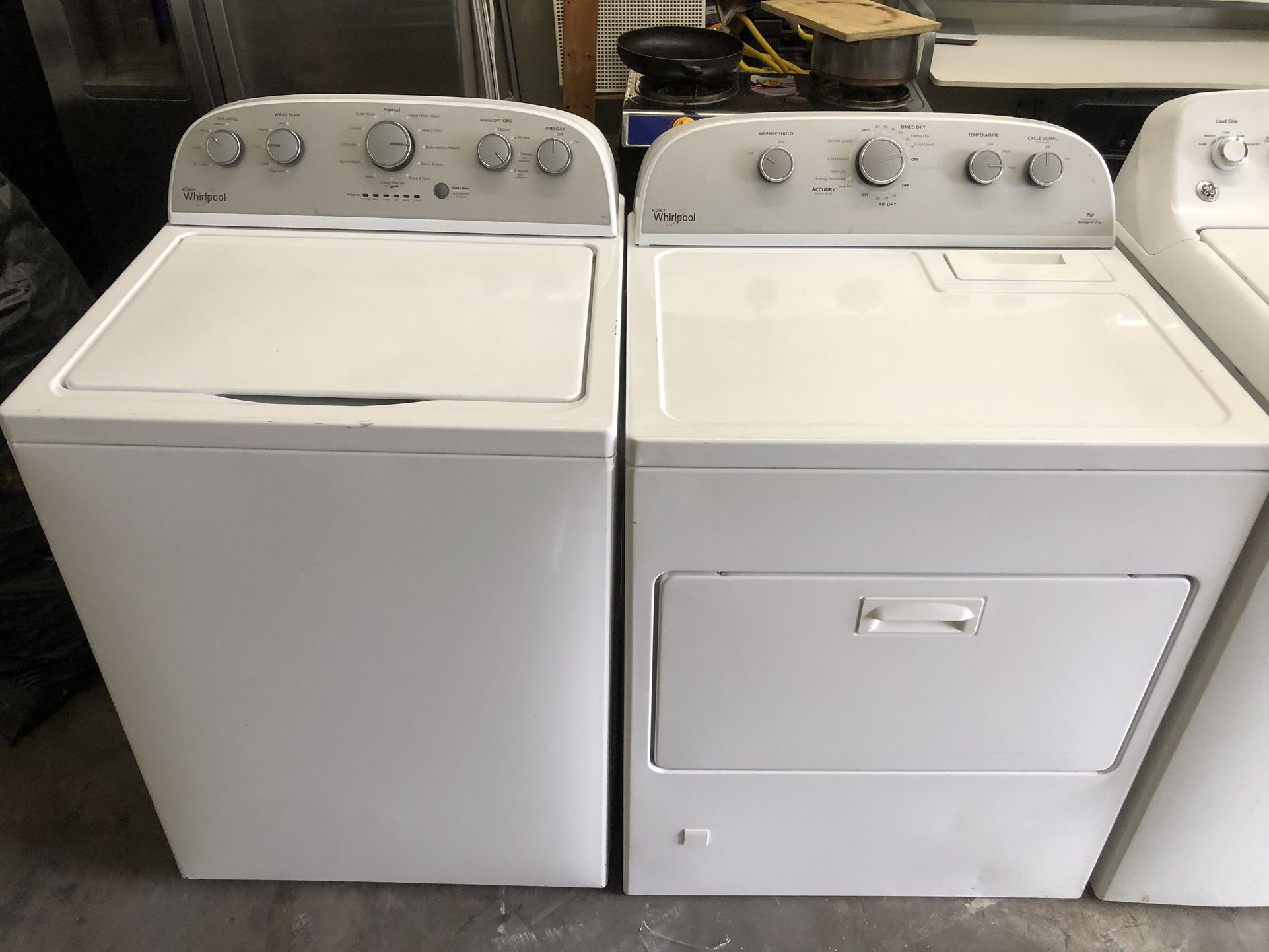 Whirlpool Washer Dryer Set 