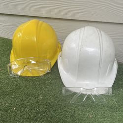 Hard Hats + Safety Glasses (Individually or Set)