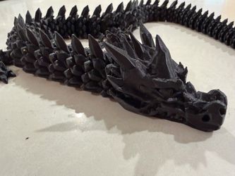 3D printed articulated dragon