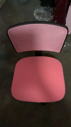 Pink Mesh Office Chair