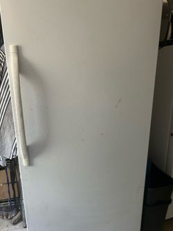 White Upright Freezer