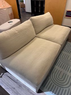 Sixpenny Armless Sofa