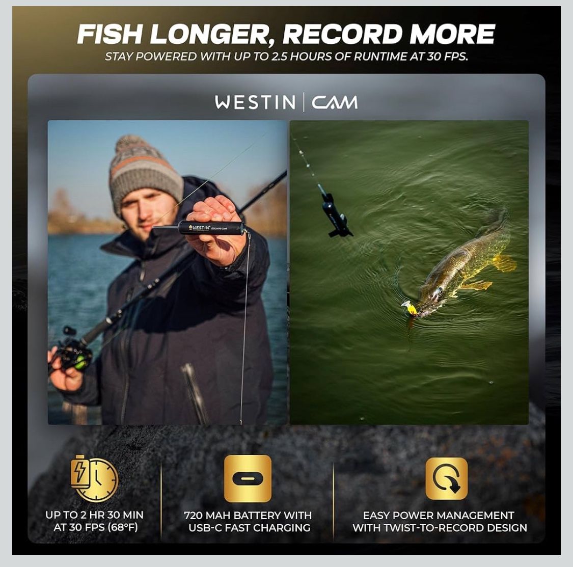 Westin Escape Cam – Ultra Compact Lightweight