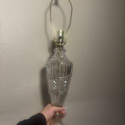 Hollywood Regency Style Cut Lead Crystal 1950’s Style