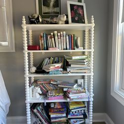 White Maple Jenny Lind Bookcase 