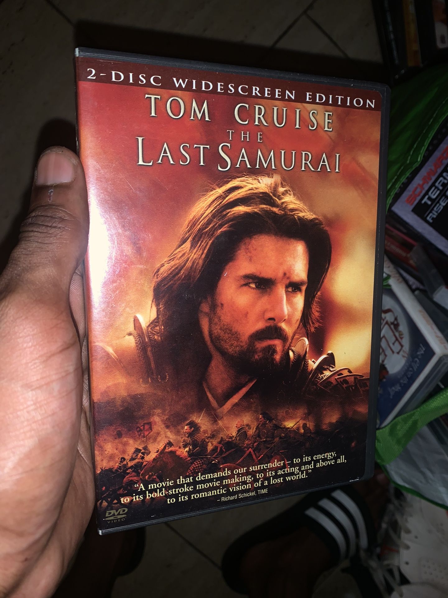 The Last Samurai On DVD 