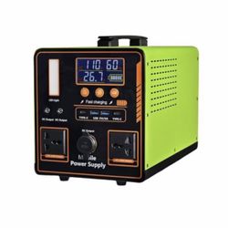DBPOWER Portable Power Station, Featuring a 1216 Wh Capacity and a 1200W Inverter