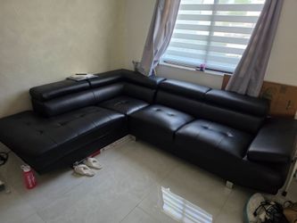 Black Modern Sofa