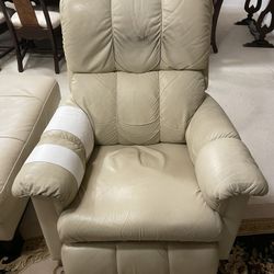 Leather Reclining Easy Chair
