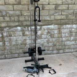 Wall Mount Cable Workout Machine