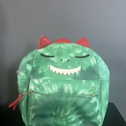 green dinosaur mini backpack underonesky