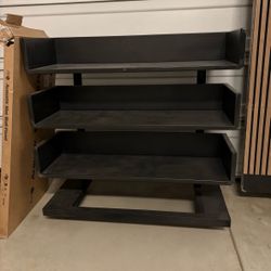 Heavy Duty Storage Rack - 4 Tiers - All Metal - Industrial