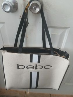 Brandnew With TagsBebe Paisley Large Canvas Tote