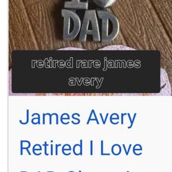I Love Dad James Avery Charm for Sale in San Antonio TX OfferUp