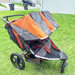 Selling a BOB double stroller.
