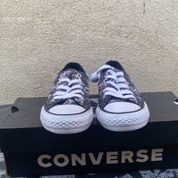 Sugar Skull Cat Converse Shoes