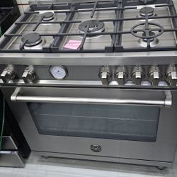 Bertazzoni Gas Stove 5 Burner 36 Inches 