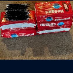 HUGGIE DIAPERS SIZE 1