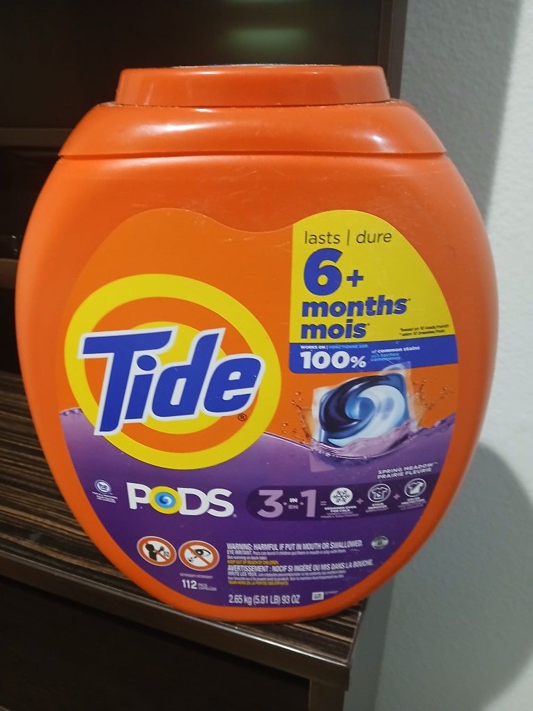 Brand New Tidepods (x3) 112 Count