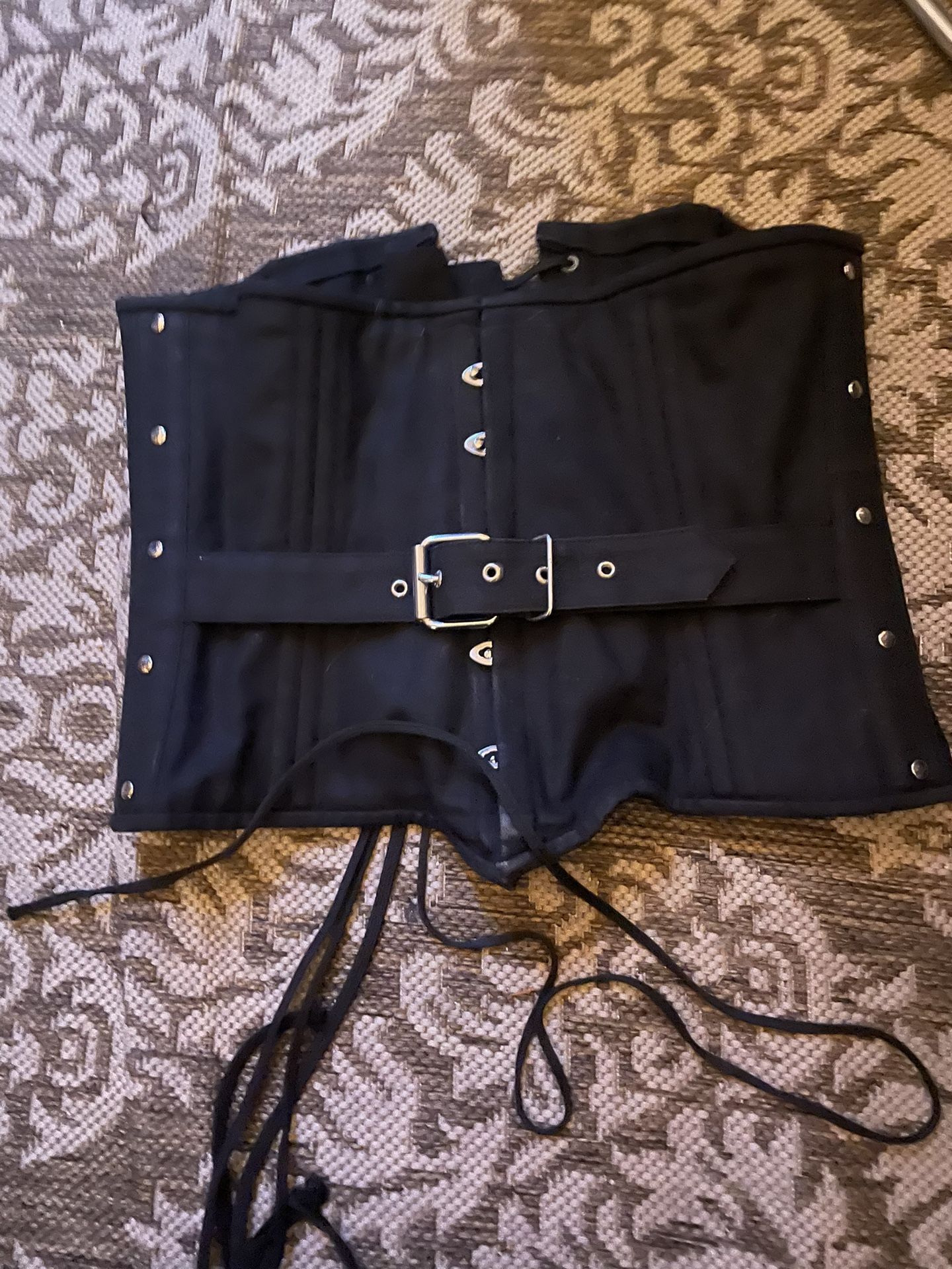 Black Buckle Corset Size 27