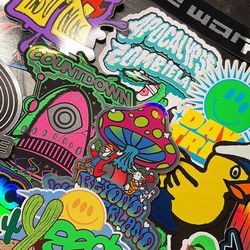 edc/rave/insomniac sticker pack