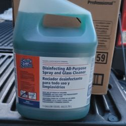 UP FOR SALE IS A 2 PAK 1 GAL EACH SPIC and SPAN W/ SPRAYER

$60