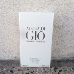 Brand New Acqua Di Gio Giorgio Armani 3.4 Oz