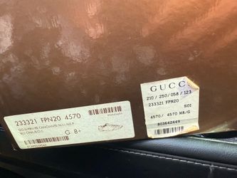 Gucci shoes and belt