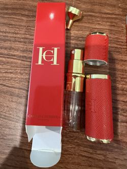 Carolina Herrera Red Travel Spray Refillable Perfume Atomizer 