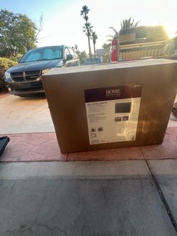 HOME DEPOT THORNBRIAR 48” CEMENT VANITY CABINET – NEW IN BOX