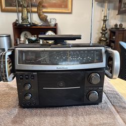 Radio Shack Multiband Receiver 12-795 Portable Radio FM AM Weather CB Short Wave. Tested. Working great. Please look at the pictures carefully for the