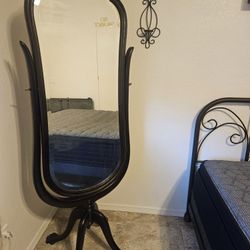 Antique Claw Foot Mirror