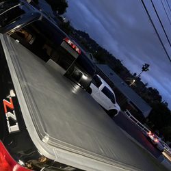 2014 - 2018 Genuine Chevrolet Silverado Soft Tri-Fold Tonneau Cover in Black (5.8 FT Short Bed)