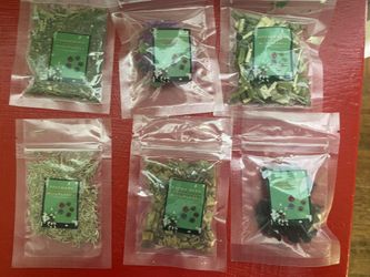 Assorted Dry Herbs Set Of 10